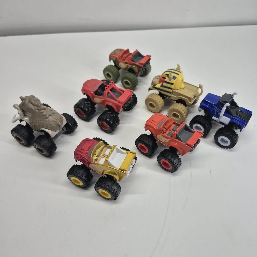 Blaze and the Monster Machines Diecast Vehicle Lot of 7